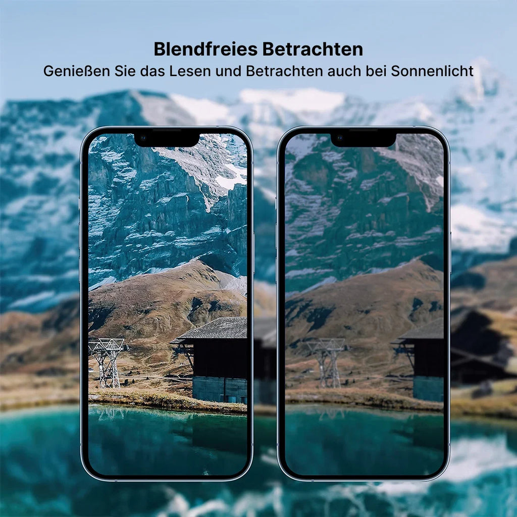 KAVENIQ VISTA – Protecteur d'écran de confidentialité en verre trempé 3-en-1 pour iPhone